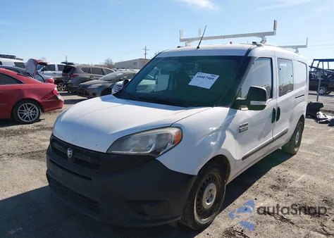 2017 Ram Promaster City Tradesman z USA, uszkodzony, nr VIN ZFBERFAB0H6F47587
